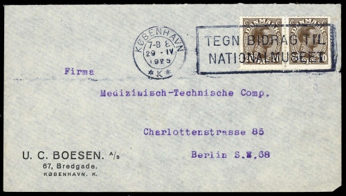 1925, Dänemark, 121 (2), Brief