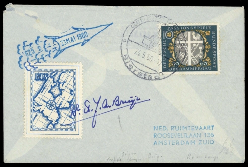 1960, Bundesrepublik Deutschland, 329, Brief