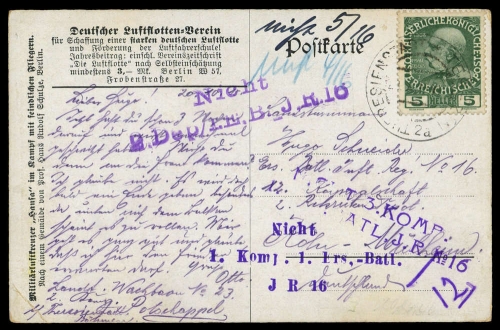 1918, Österreich, 142 x, Brief