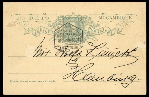1910, Mocambique, Brief