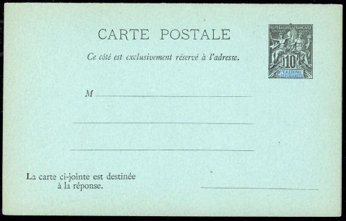1900, Neukaledonien, Brief