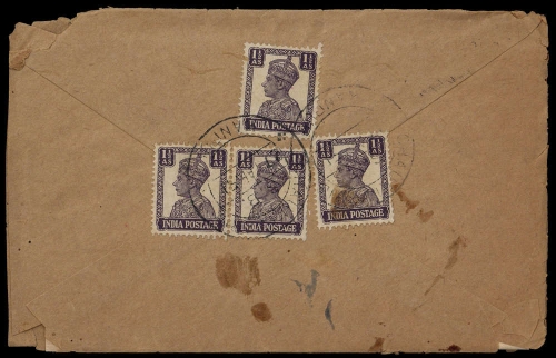 1954, Indien, 170 (4), Brief
