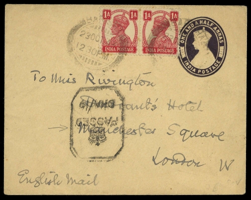 1943, Indien, 168 (2) u.a., Brief