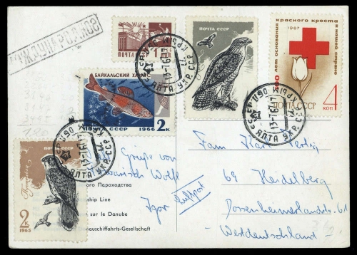 1967, Sowjetunion, 3350 u.a., Brief
