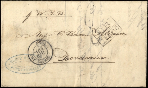 1865, Venezuela, Brief