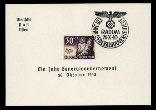 Generalgouvernement, 58, Brief