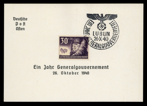 Generalgouvernement, 58, Brief
