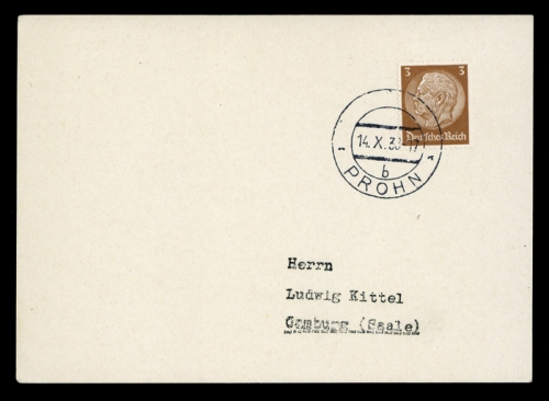 Sudetenland, Brief