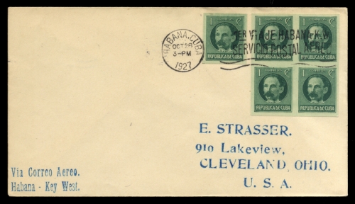 1927, Cuba, 48 B (5), Brief