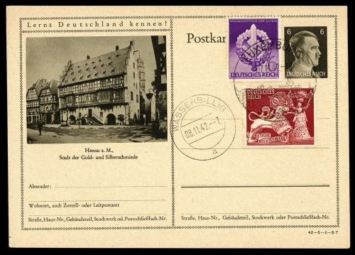 Deutsche Besetzung II. WK Luxemburg, Brief