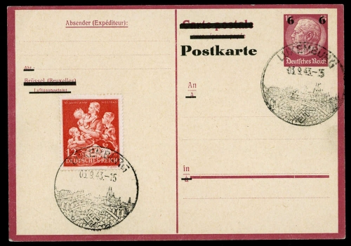 Deutsche Besetzung II. WK Luxemburg, Brief