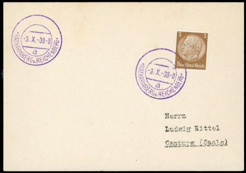 Sudetenland, Brief