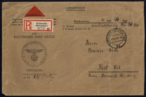 1944, Generalgouvernement, Brief