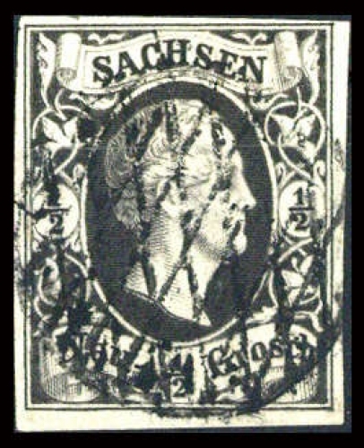 1851, Altdeutschland Sachsen, 3, gest.