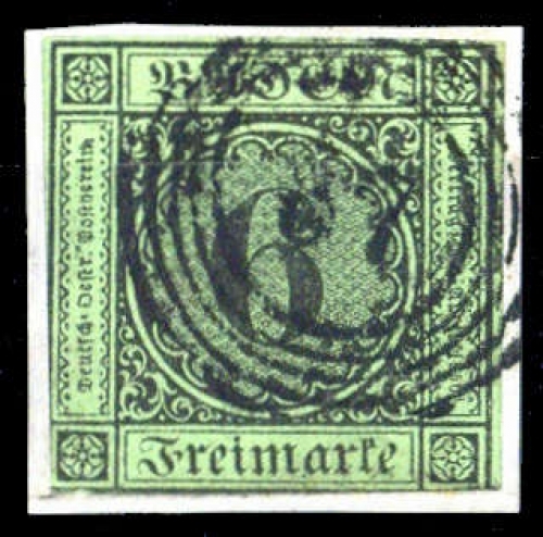 1851, Altdeutschland Baden, 3, gest.