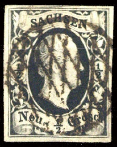 1851, Altdeutschland Sachsen, 3, gest.