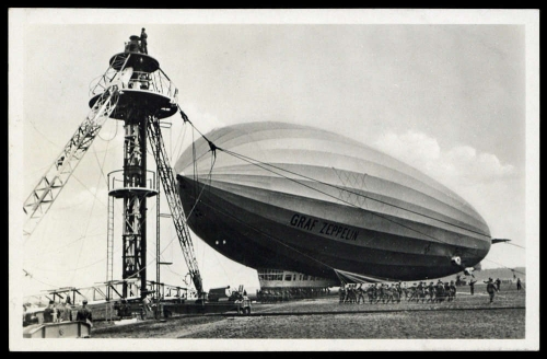 Zeppelin,Zeppelin Postkarten,LZ 127, Brief