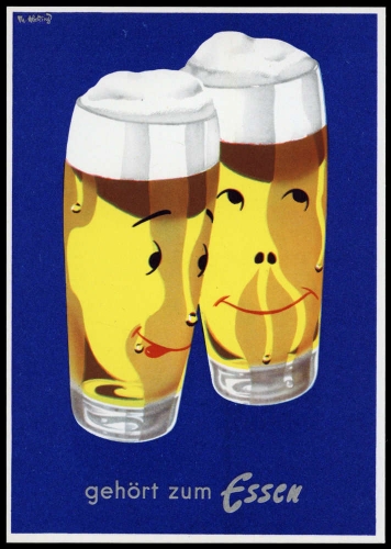 Reklame/Werbung,Getraenke,Bier