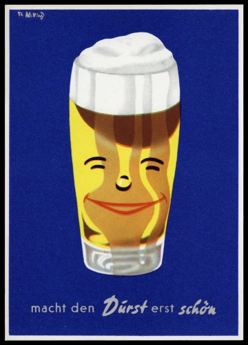 Reklame/Werbung,Getraenke,Bier