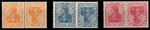 1921, Deutsches Reich, K 1-3, **