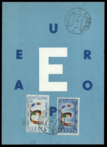 1957, Int.Organisationen,CEPT,, 992-93, Brief