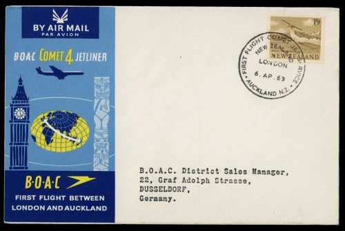 1963, Neuseeland, Brief