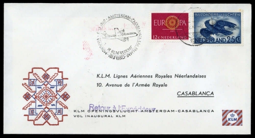1960, Niederlande, Brief