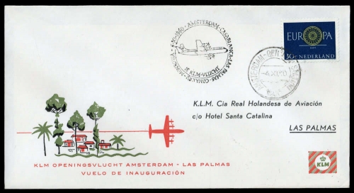 1960, Niederlande, Brief