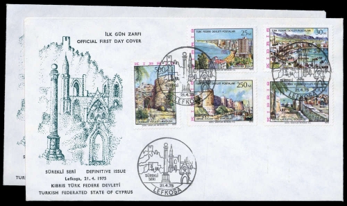 1975, Türkisch Zypern, 10-19, FDC