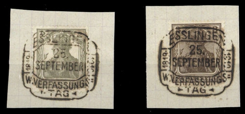 Altdeutschland Württemberg, Briefst.