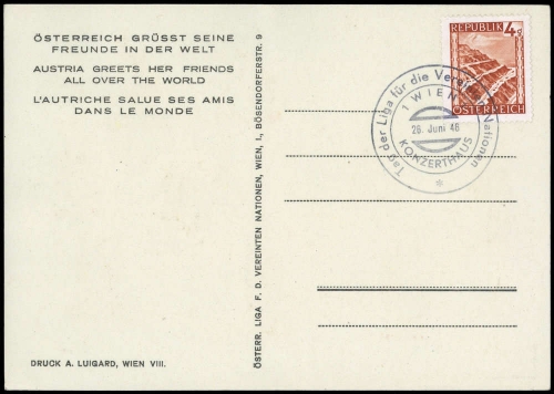 Österreich, Brief