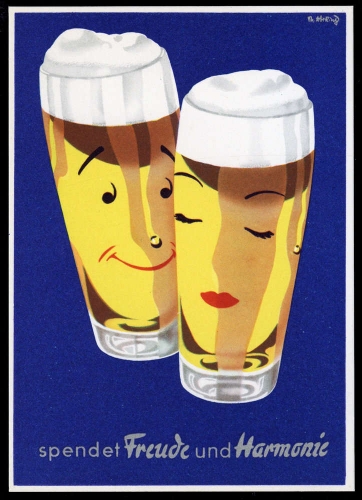 Reklame/Werbung,Getraenke,Bier, Brief