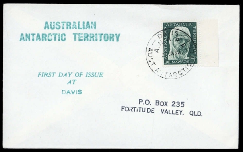 1961, Australische Gebiete in der Antarktis, 7, Brief