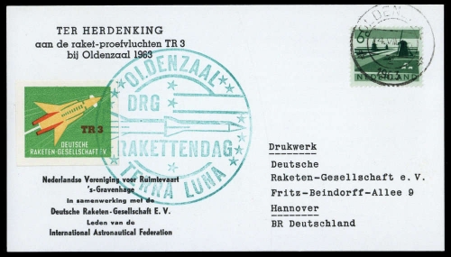 1963, Niederlande, Brief