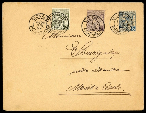 1894, Monaco, Brief