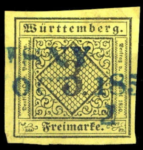Altdeutschland Württemberg, 2, gest.