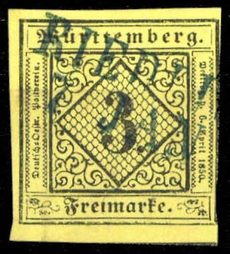 Altdeutschland Württemberg, 2, gest.