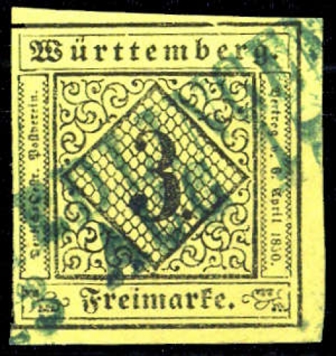 Altdeutschland Württemberg, 2, gest.