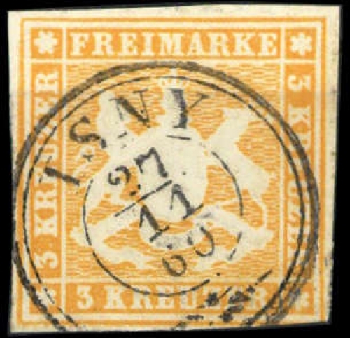 Altdeutschland Württemberg, 12, gest.