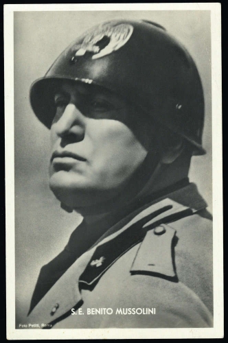 1938, III. Reich Propaganda,Persoenlichkeiten,Mussolini