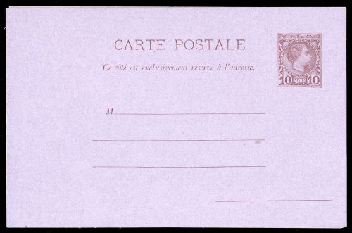 1886, Monaco, P 3 (2), Brief