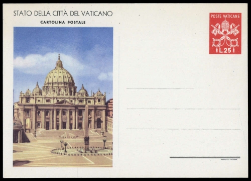 1949, Vatikanstaat, P 7/03, Brief