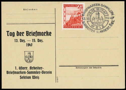 Österreich, Brief