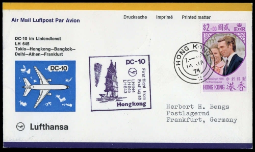 1974, Hongkong, Brief