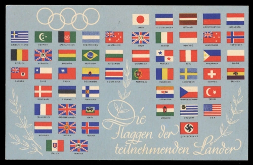1936, Sport u. Spiel,Olympia Berlin 1936,Werbepostkarten