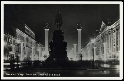 1937, III. Reich Propaganda,Bauten und Strassen,Ansichten mit ...
