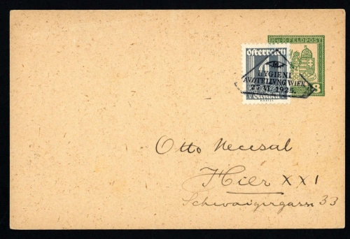 Österreich Post auf Kreta, Brief