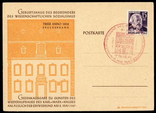 Französische Zone Rheinland Pfalz, Brief