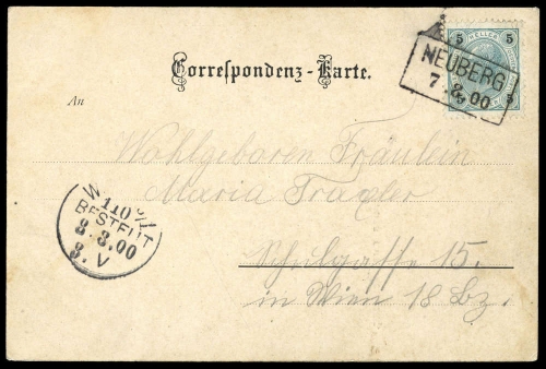Österreich, Brief