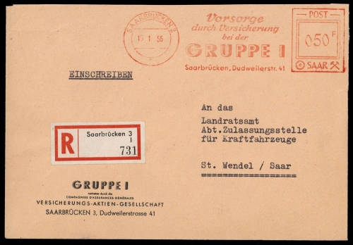 Saar, Brief